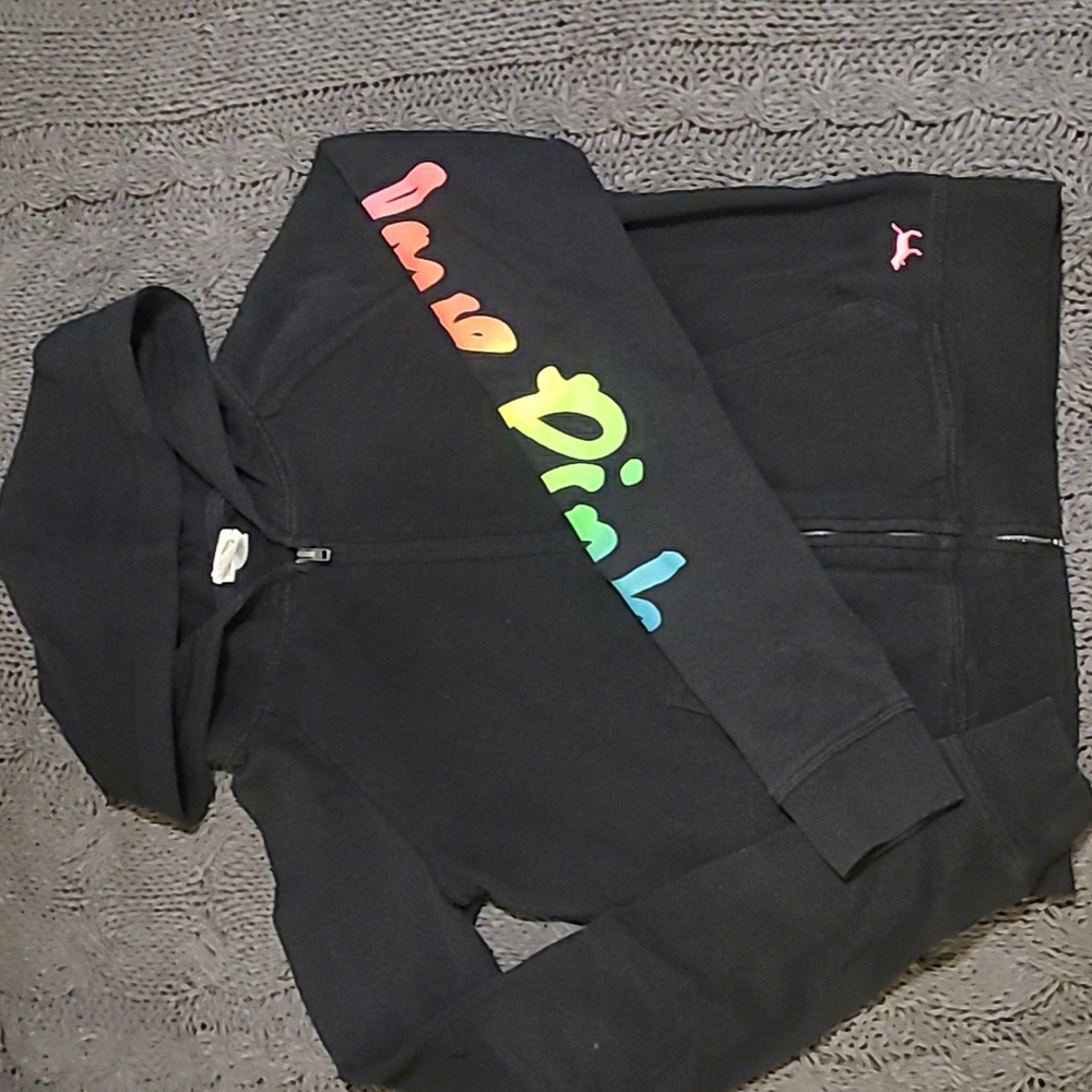 PINK VS 2012 HTF gradient Ombre' logo set - Picture 13 of 16